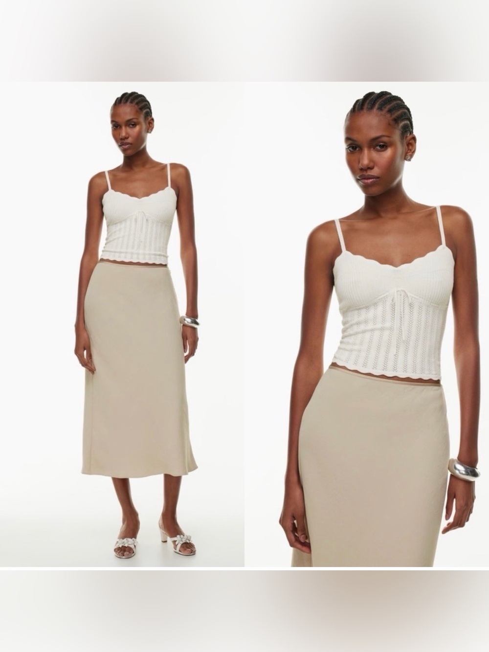 Aritzia Wilfred Soloist Knit Tank (basically new worn once)